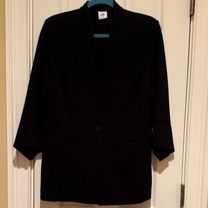 CAbi Women's Elegant Black Blazer